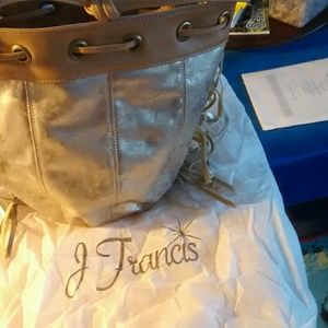 New j.francis hobo-style handbag